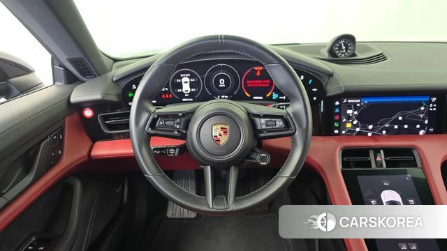 Porsche Taycan 2023 Черный из Кореи, фото 4