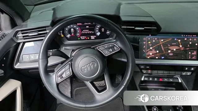 Audi A3 (8Y) 2023 Черный из Кореи, фото 4