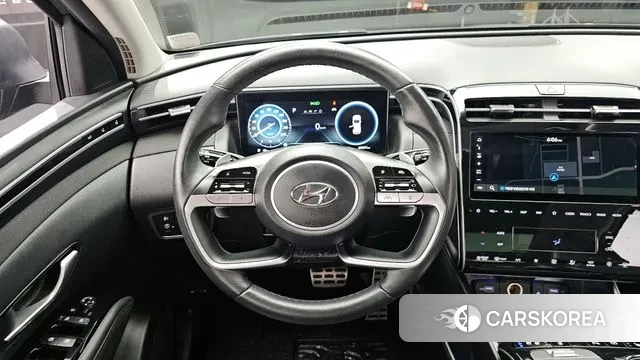 Hyundai Tucson Hybrid (NX4) 2021 Серый из Кореи, фото 4