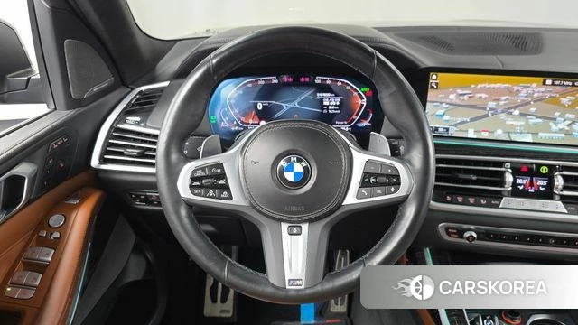 BMW X7 (G07) 2022 Черный из Кореи, фото 4