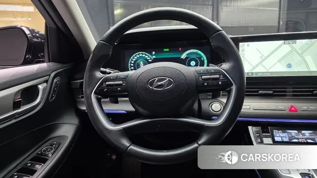 Hyundai The New Grandeur IG Hybrid 2022 Черный из Кореи, фото 4