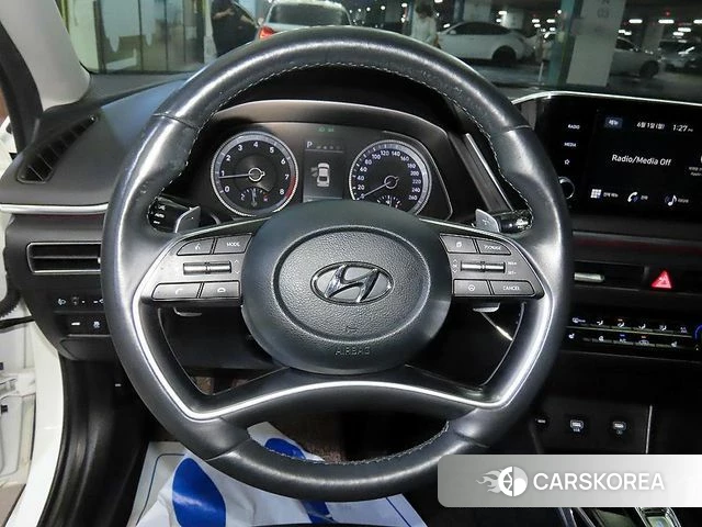 Hyundai Sonata (DN8) 2021 Белый из Кореи, фото 4