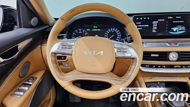 Kia The New K9 2nd generation 2022 Черный из Кореи, фото 4