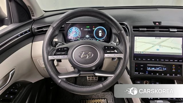 Hyundai Tucson Hybrid (NX4) 2021 Серый из Кореи, фото 4