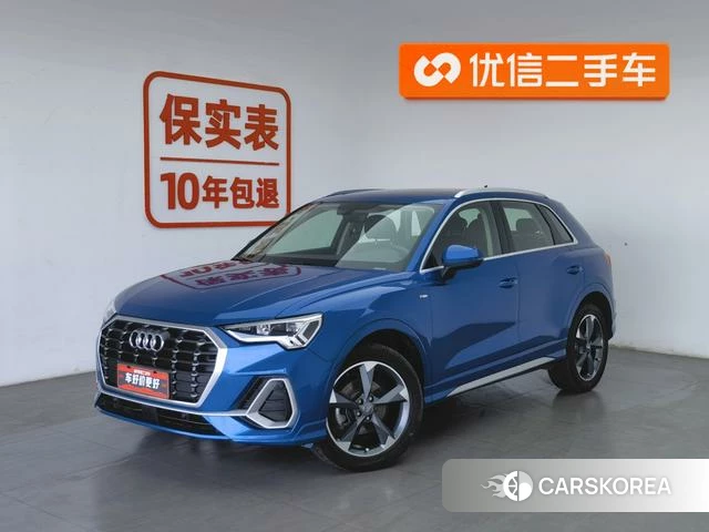 Audi Q3 2021 Синий из Китая, фото 4
