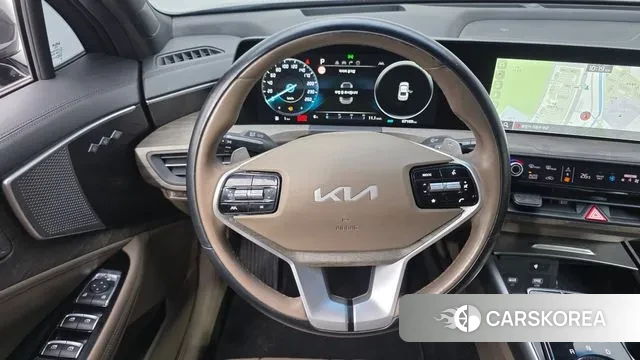 Kia K8 Hybrid 2022 Серый из Кореи, фото 4