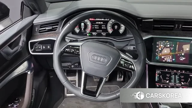 Audi A7 (4K) 2021 Черный из Кореи, фото 4