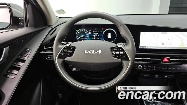 Kia Di Ol Nu Niro 2022 Темно-зеленый из Кореи, фото 4