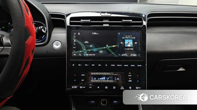 Hyundai Tucson Hybrid (NX4) 2021 Черный из Кореи, фото 4