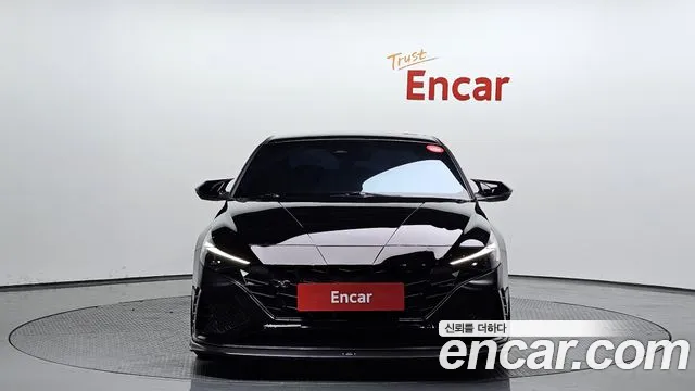 Hyundai Avante (CN7) 2022 Черный из Кореи, фото 4