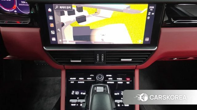 Porsche Cayenne (PO536) 2022 Черный из Кореи, фото 4