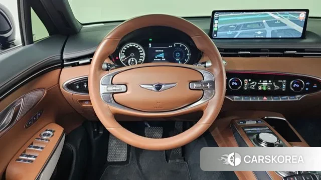 Genesis GV70 2021 Синий из Кореи, фото 4