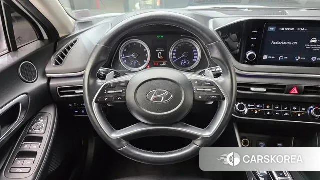 Hyundai Sonata (DN8) 2021 Белый из Кореи, фото 4