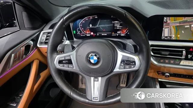 BMW 4 Series (G22) 2022 Черный из Кореи, фото 4