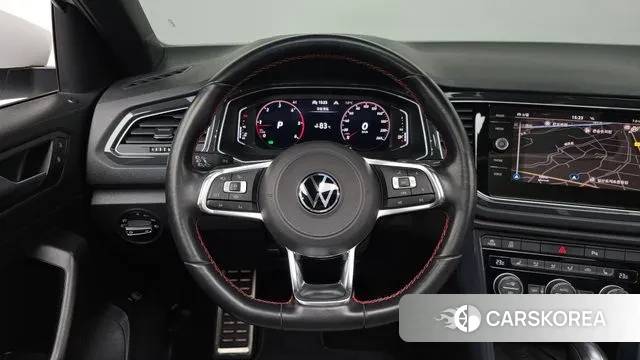 Volkswagen T-Roc 2021 Белый из Кореи, фото 4