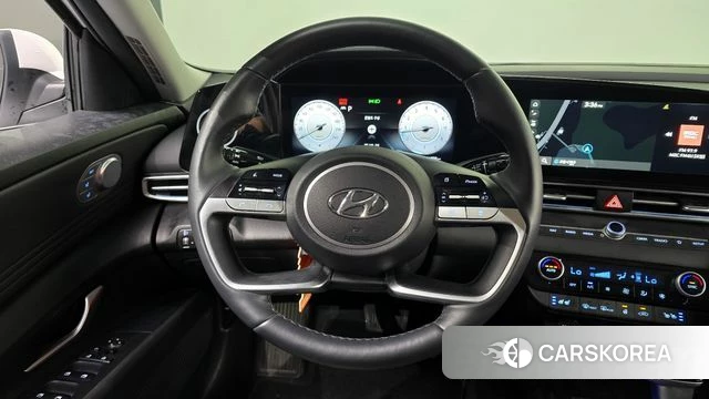 Hyundai Avante (CN7) 2022 Белый из Кореи, фото 4