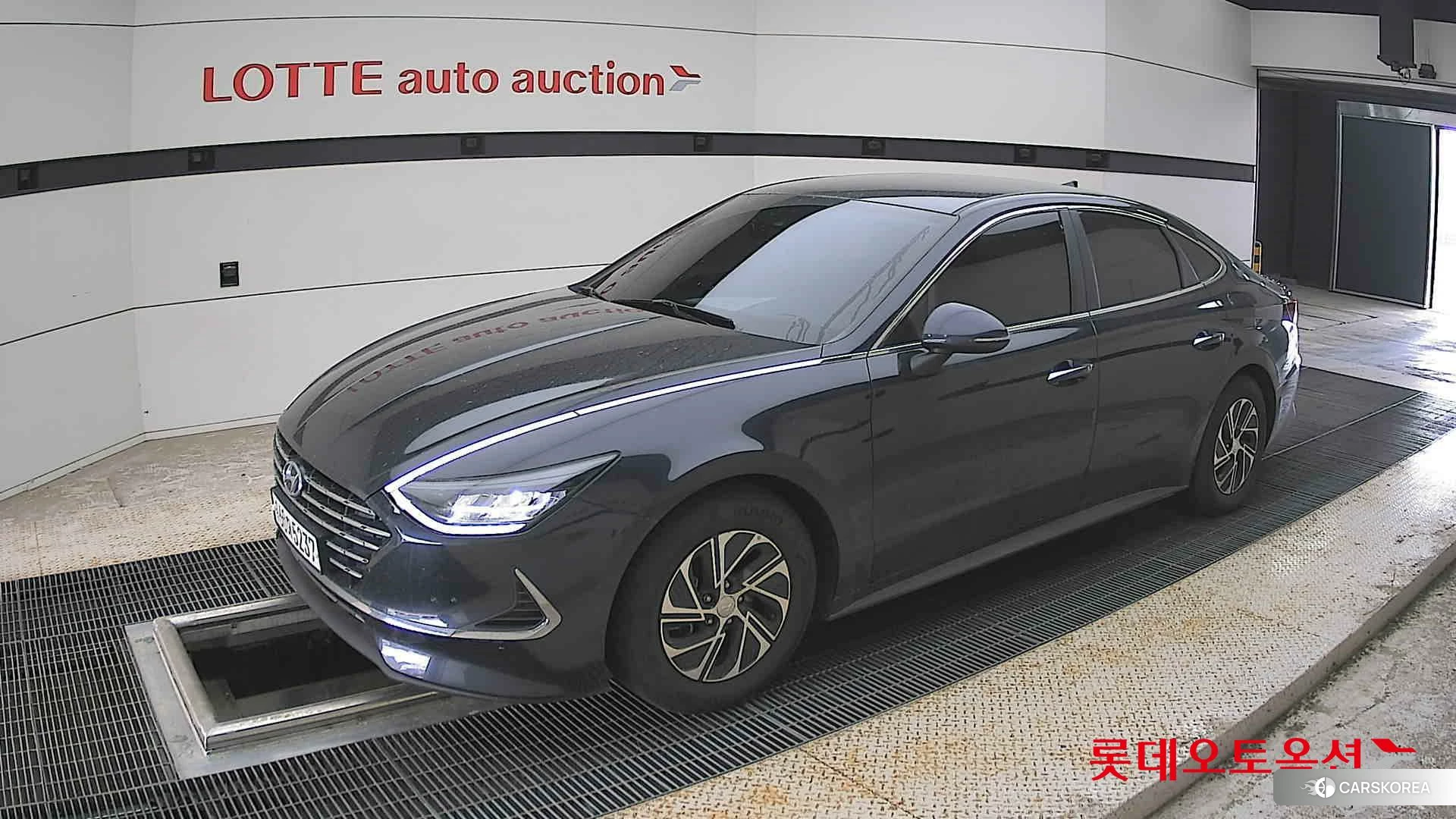 Hyundai Sonata Hybrid 2021 Oxford Blue Metallic из Кореи, фото 4