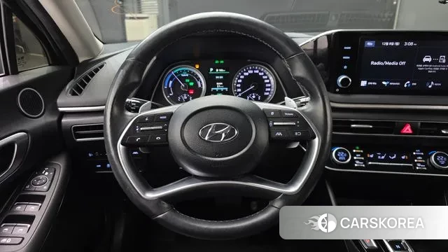 Hyundai Sonata Hybrid (DN8) 2022 Черный из Кореи, фото 4