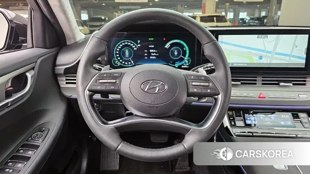 Hyundai The New Grandeur IG Hybrid 2022 Черный из Кореи, фото 4