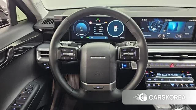 Hyundai Grandeur Hybrid (GN7) 2023 Черный из Кореи, фото 4