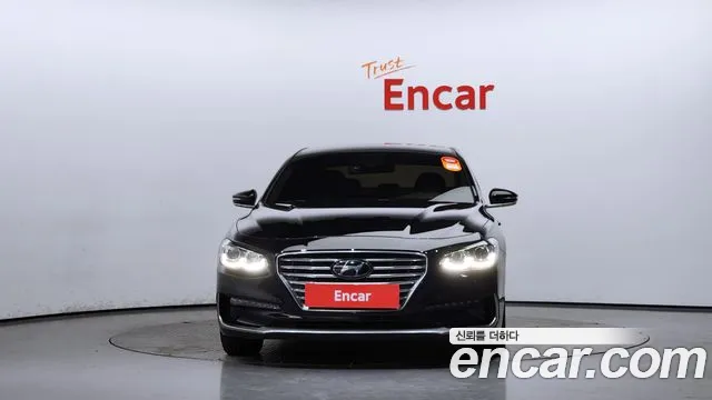 Hyundai Grandeur IG Hybrid 2018 Черный из Кореи, фото 4