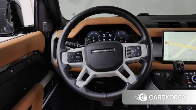 Land Rover Defender (L663) 2024 Черный из Кореи, фото 4