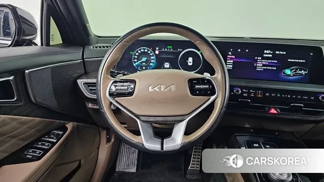 Kia K8 Hybrid 2021 Черный из Кореи, фото 4