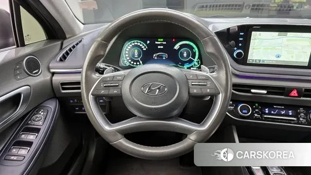 Hyundai Sonata Hybrid (DN8) 2020 Черный из Кореи, фото 4