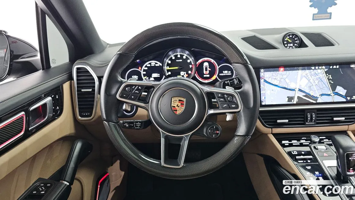 Porsche Cayenne (PO536) 2020 Черный из Кореи, фото 4