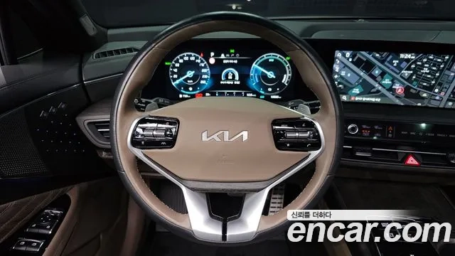 Kia K8 Hybrid 2023 Белый из Кореи, фото 4