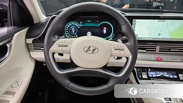 Hyundai The New Grandeur IG Hybrid 2021 Черный из Кореи, фото 4