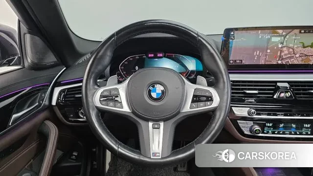 BMW 5 Series (G30) 2022 Черный из Кореи, фото 4