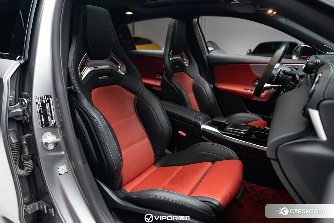 Mercedes-Benz Class A AMG (imported) 2021 Темно-серый из Китая, фото 4