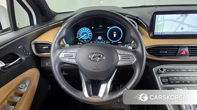 Hyundai The New Santa Fe 2022 Белый из Кореи, фото 4
