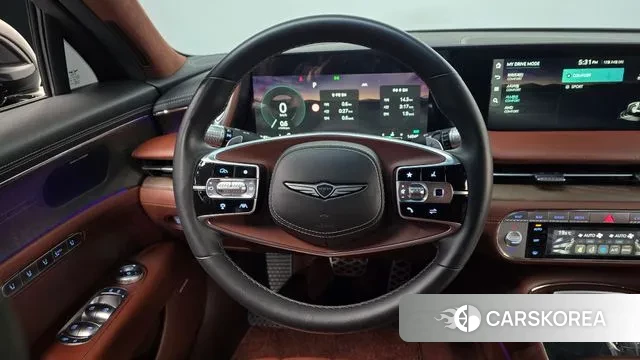 Genesis G90 (RS4) 2022 Черный из Кореи, фото 4