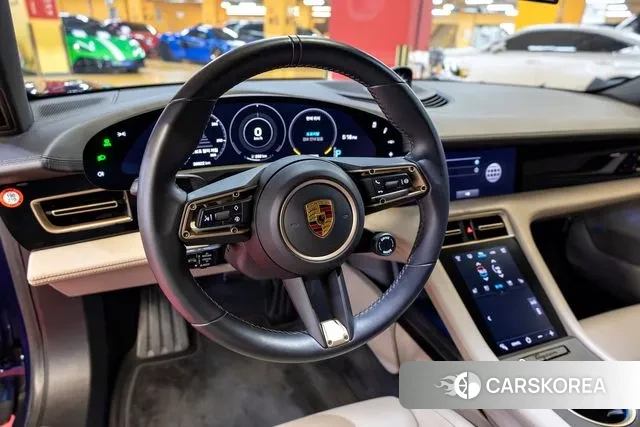 Porsche Taycan 2022 Синий из Кореи, фото 4