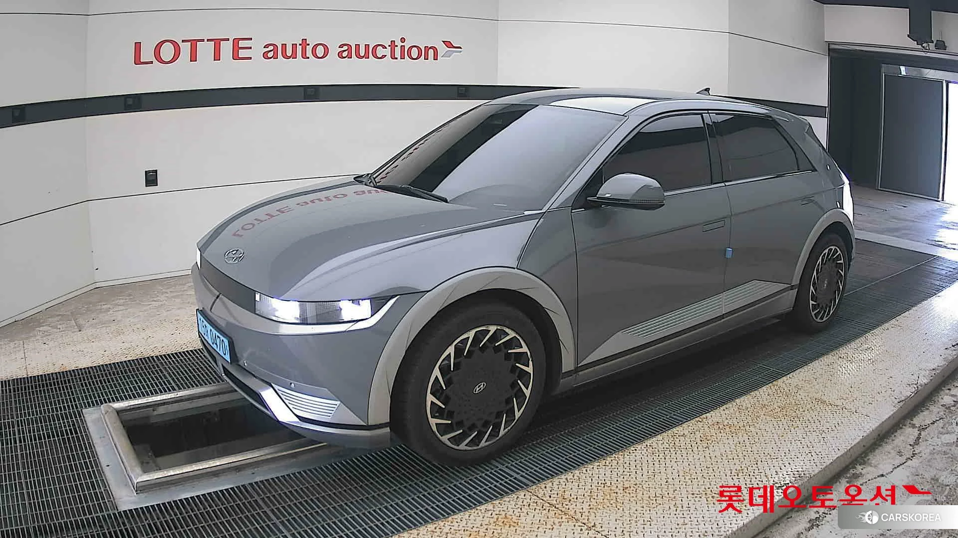 Hyundai IONIQ 5 2022 Galactic Grey Metallic из Кореи, фото 4