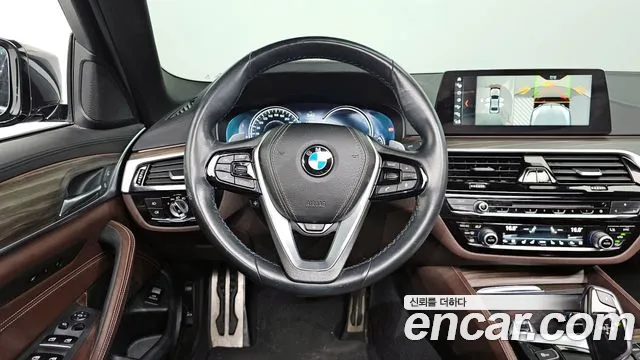 BMW 5 Series (G30) 2018 Черный из Кореи, фото 4