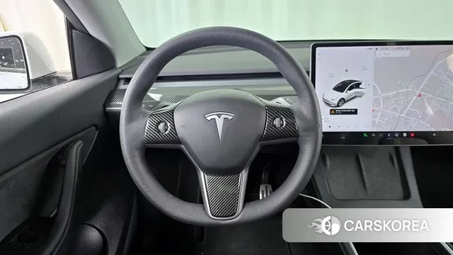 Tesla Model Y 2021 Белый из Кореи, фото 4