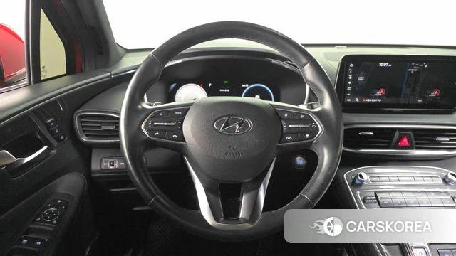 Hyundai The New Santa Fe 2021 Красный из Кореи, фото 4
