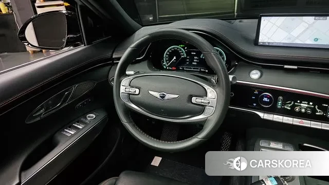 Genesis GV70 2021 Черный из Кореи, фото 4