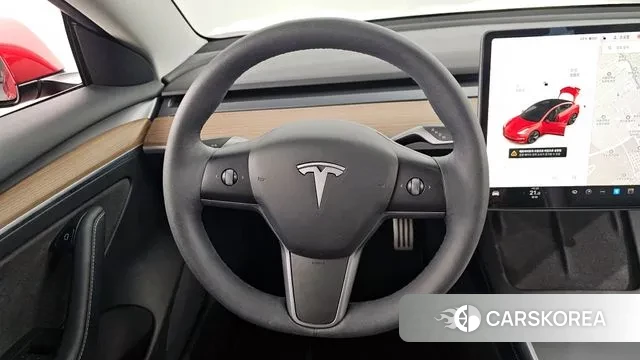 Tesla Model 3 2021 Красный из Кореи, фото 4