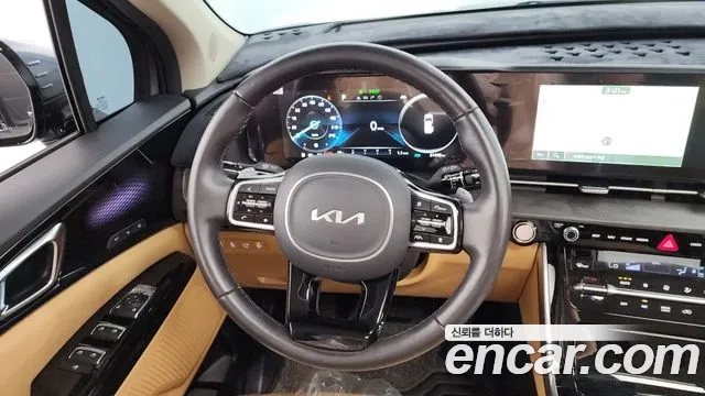 Kia Carnival 4th generation 2023 Небесно-голубой из Кореи, фото 4