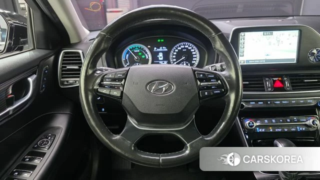 Hyundai Grandeur IG Hybrid 2018 Черный из Кореи, фото 4