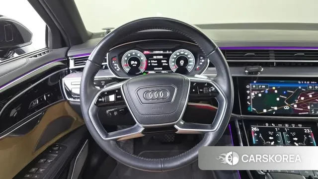 Audi A8 (D5) 2021 Черный из Кореи, фото 4