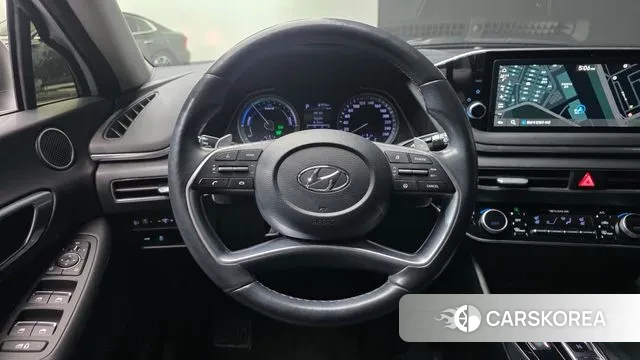 Hyundai Sonata Hybrid (DN8) 2021 Белый из Кореи, фото 4