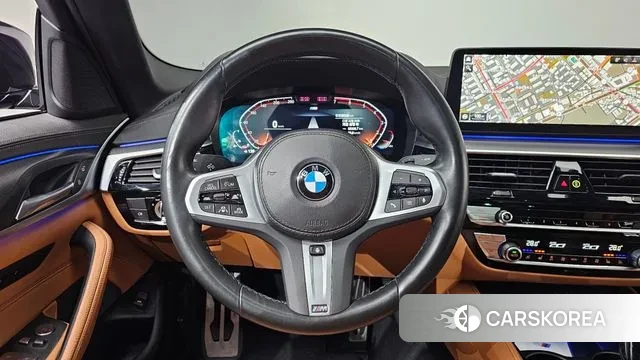 BMW 5 Series (G30) 2023 Черный из Кореи, фото 4