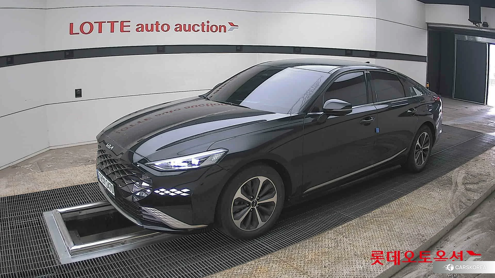 Kia K8 Hybrid 2022 Aurora Black Pearl из Кореи, фото 4