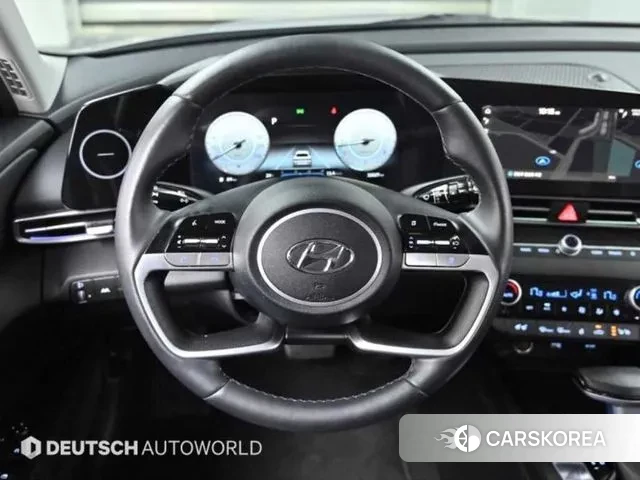 Hyundai Avante (CN7) 2022 Серебристо-серый из Кореи, фото 4