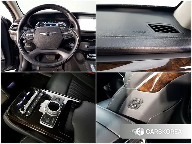 Genesis G90 2019 Черный из Кореи, фото 4